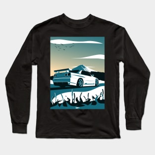 R34 Skyline JDM Legend Long Sleeve T-Shirt